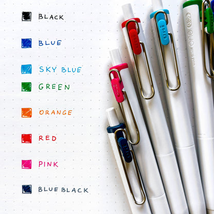 Uni-ball One - Basic (8 Colors / 0.5mm)