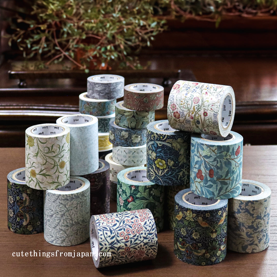 William Morris Washi Tape - Blackthorn