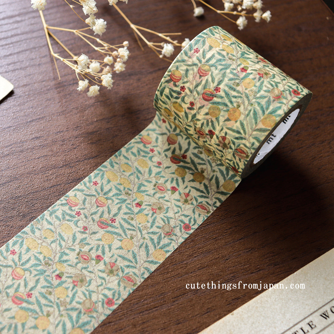 William Morris x mt Washi Tape - Fruits