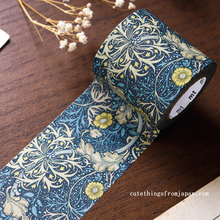 William Morris x mt Washi Tape - Seaweed