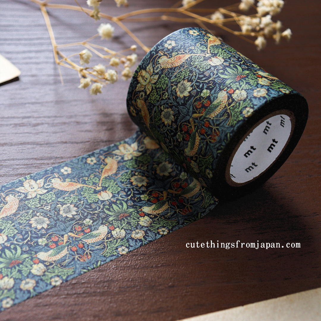 William Morris x mt Washi Tape - Strawberry Thief