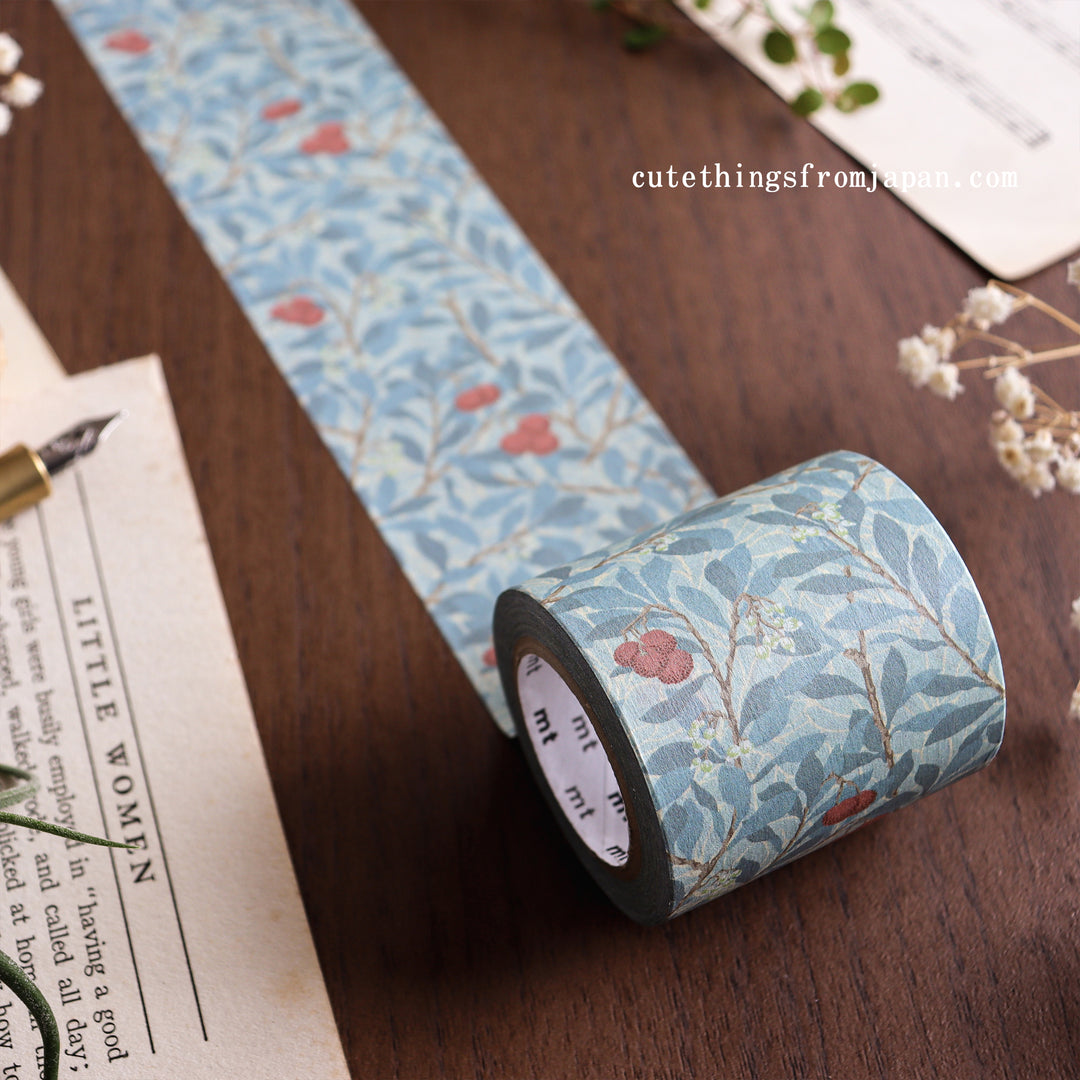 William Morris x mt Washi Tape - Arbutus