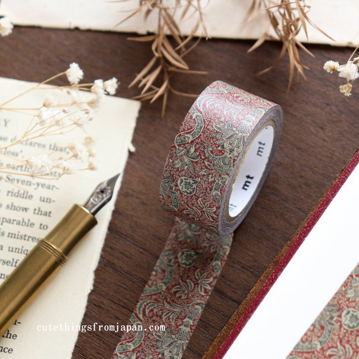 William Morris x mt Washi Tape - Indian