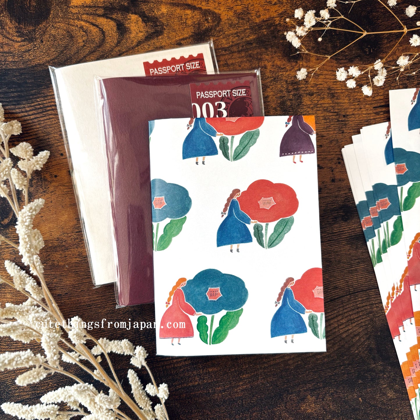 cotori cotori Wrapping Paper Set - Botanical (A4)