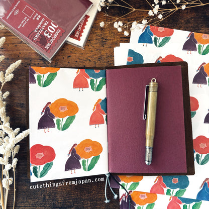 cotori cotori Wrapping Paper Set - Botanical (A4)