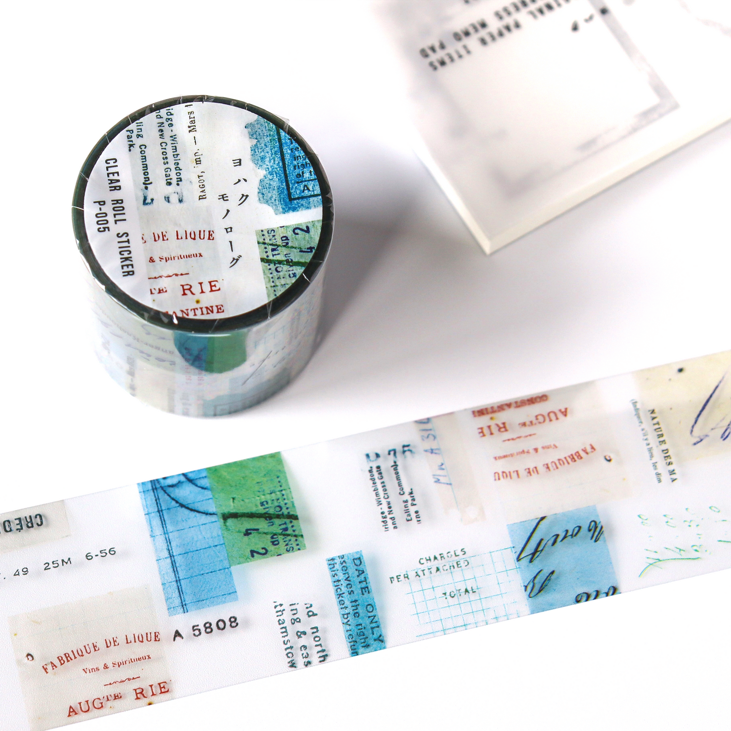 Yohaku / Clear Sticker Roll - Monologue