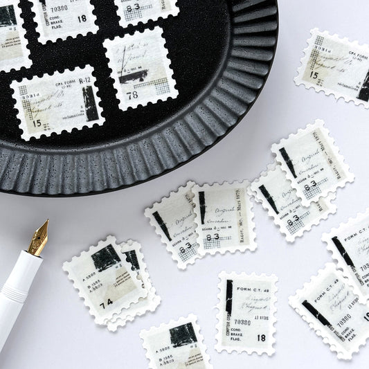 Yohaku / Flake Stickers - Moon and Star