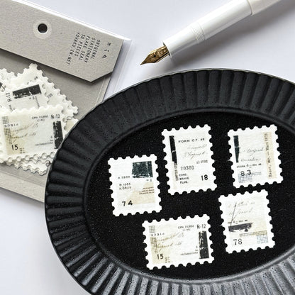 Yohaku / Flake Stickers - Moon and Star