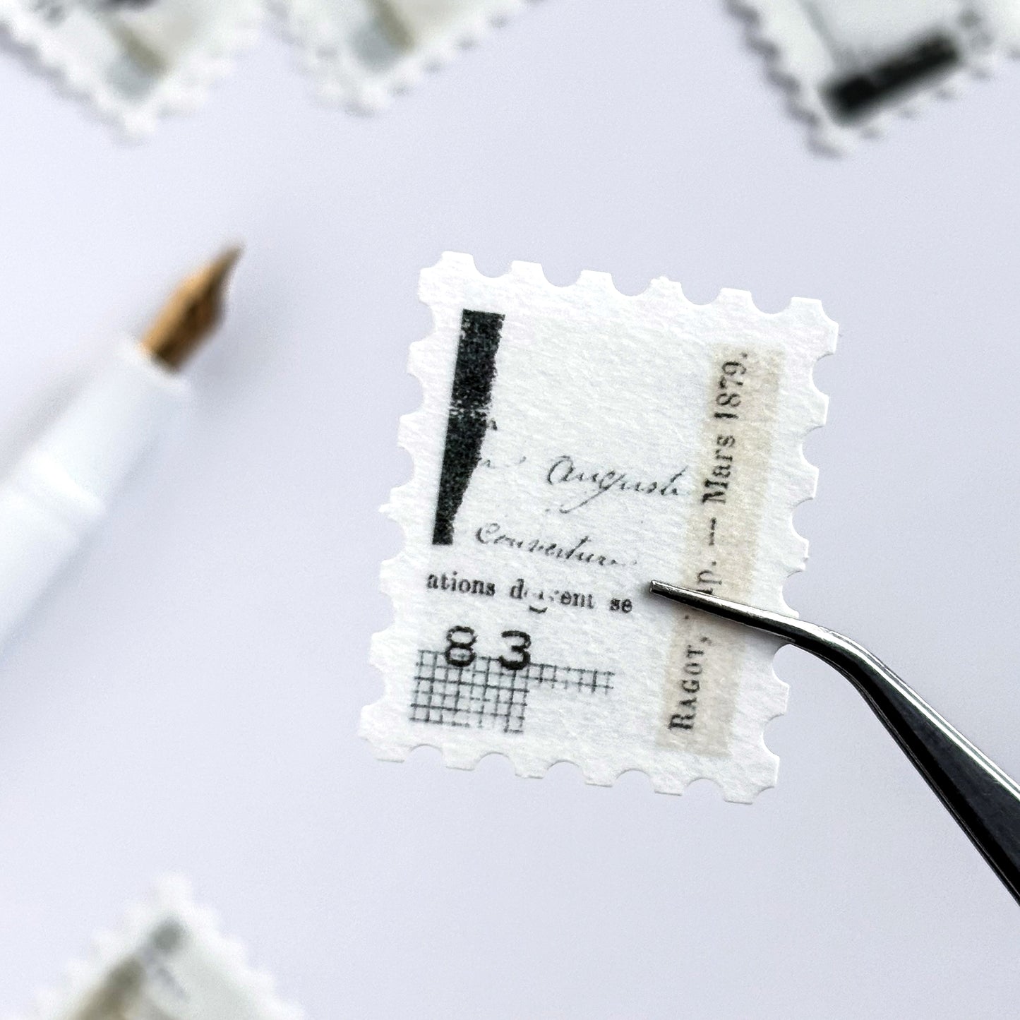 Yohaku / Flake Stickers - Moon and Star