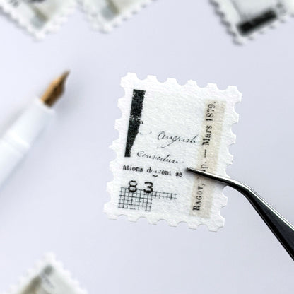 Yohaku / Flake Stickers - Moon and Star