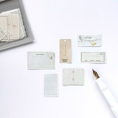 Yohaku / Flake Stickers - Vintage