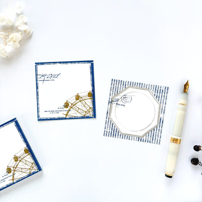 Yohaku / Square Memo Pad - Image (2 designs)