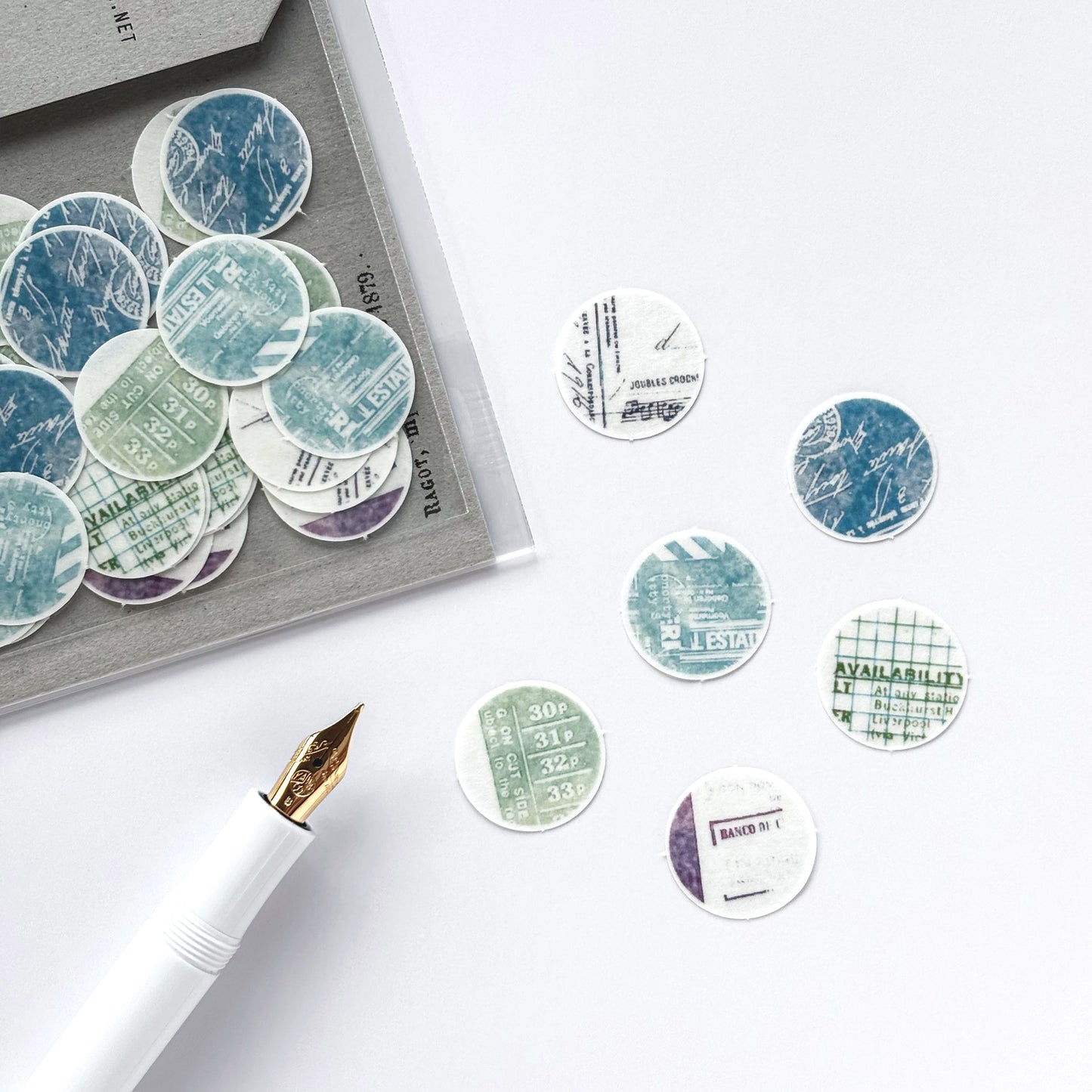 Yohaku / Flake Stickers - Theme