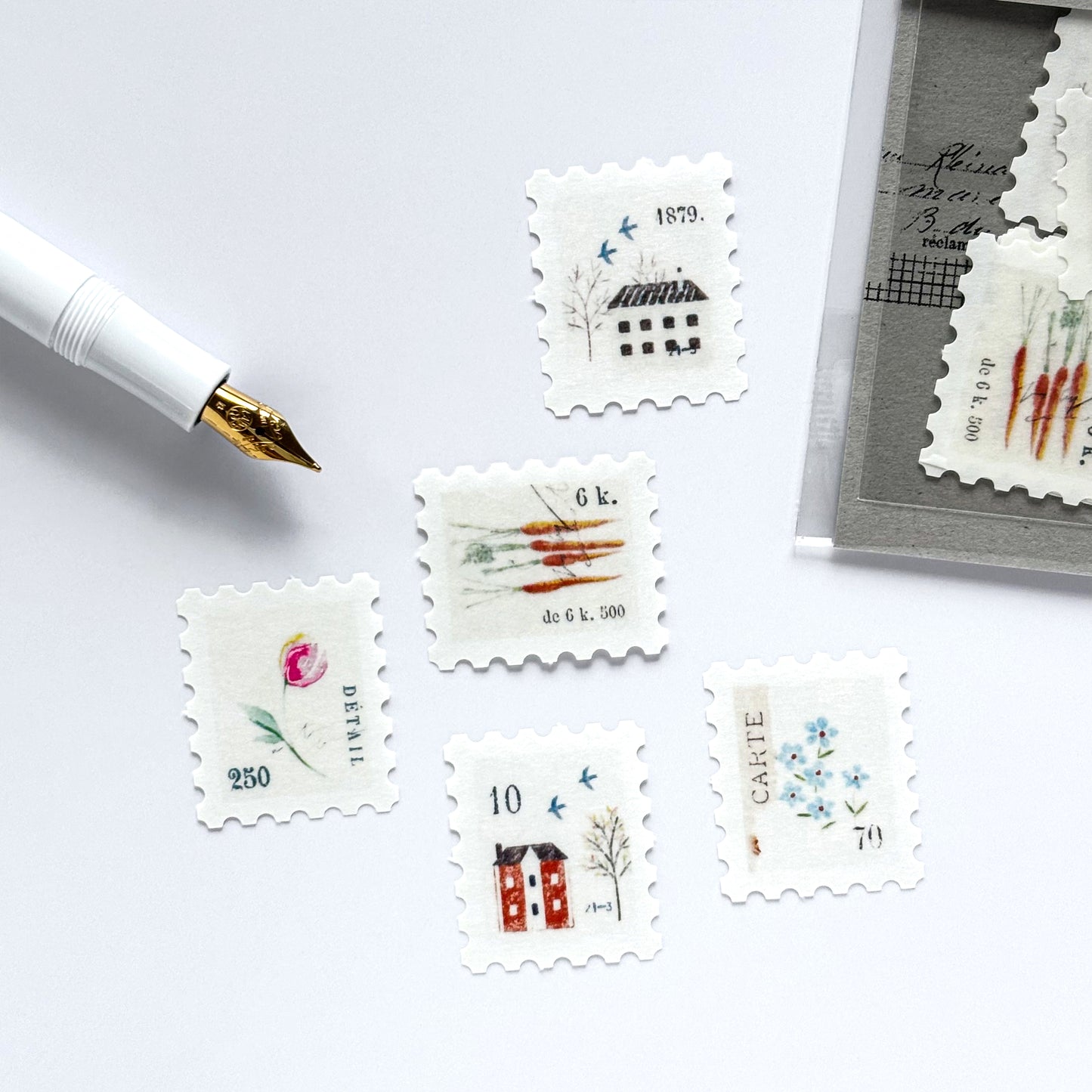 Yohaku / Flake Stickers - Letter