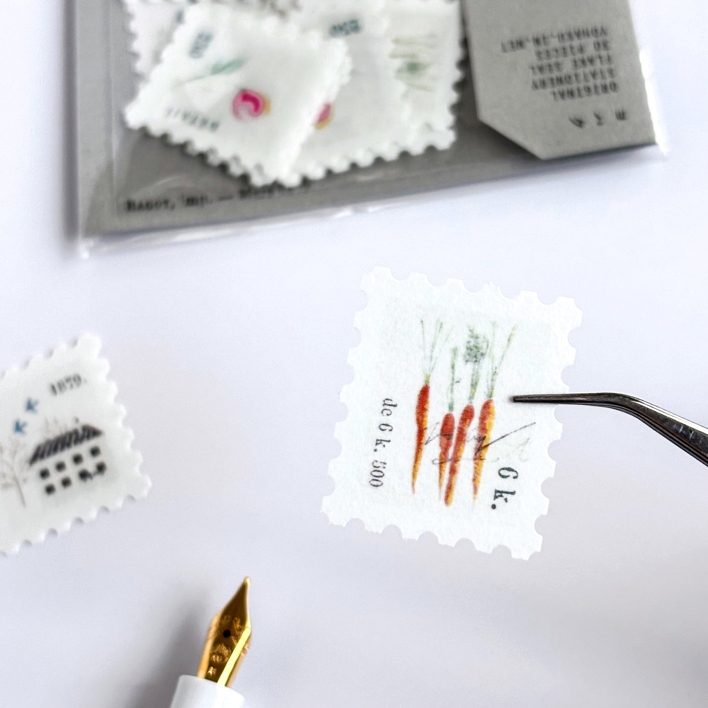 Yohaku / Flake Stickers - Letter