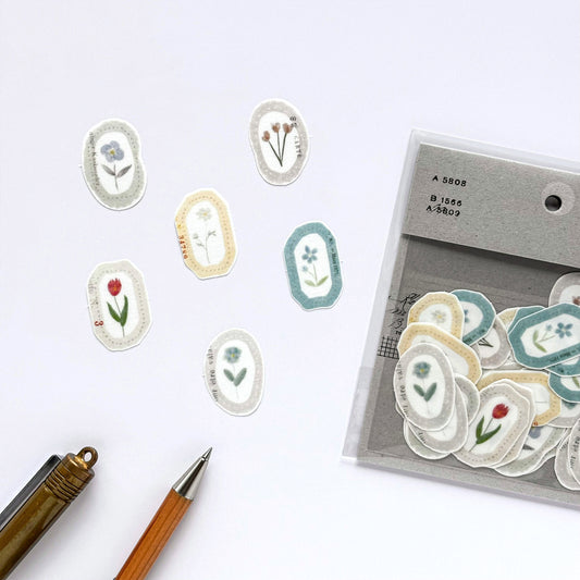 Yohaku / Flake Stickers - Moon Warz
