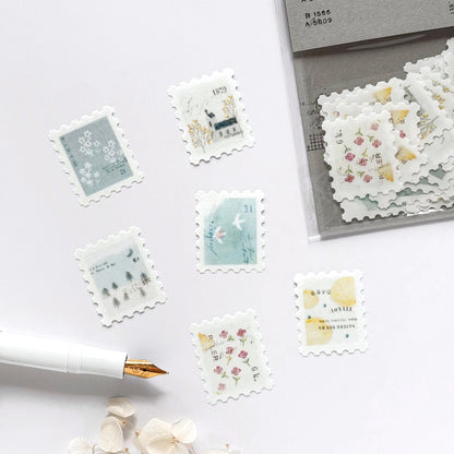 Yohaku / Flake Stickers - Letter