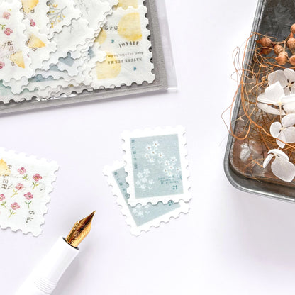 Yohaku / Flake Stickers - Letter