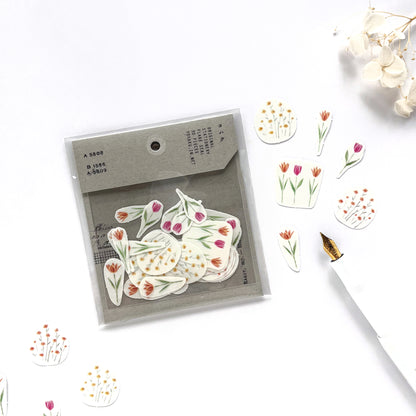 Yohaku / Flake Stickers - Gentle Wind