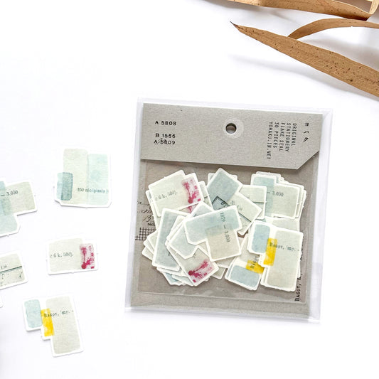 Yohaku / Flake Stickers - Blocks