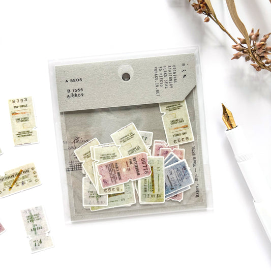 Yohaku / Flake Stickers - Ticket