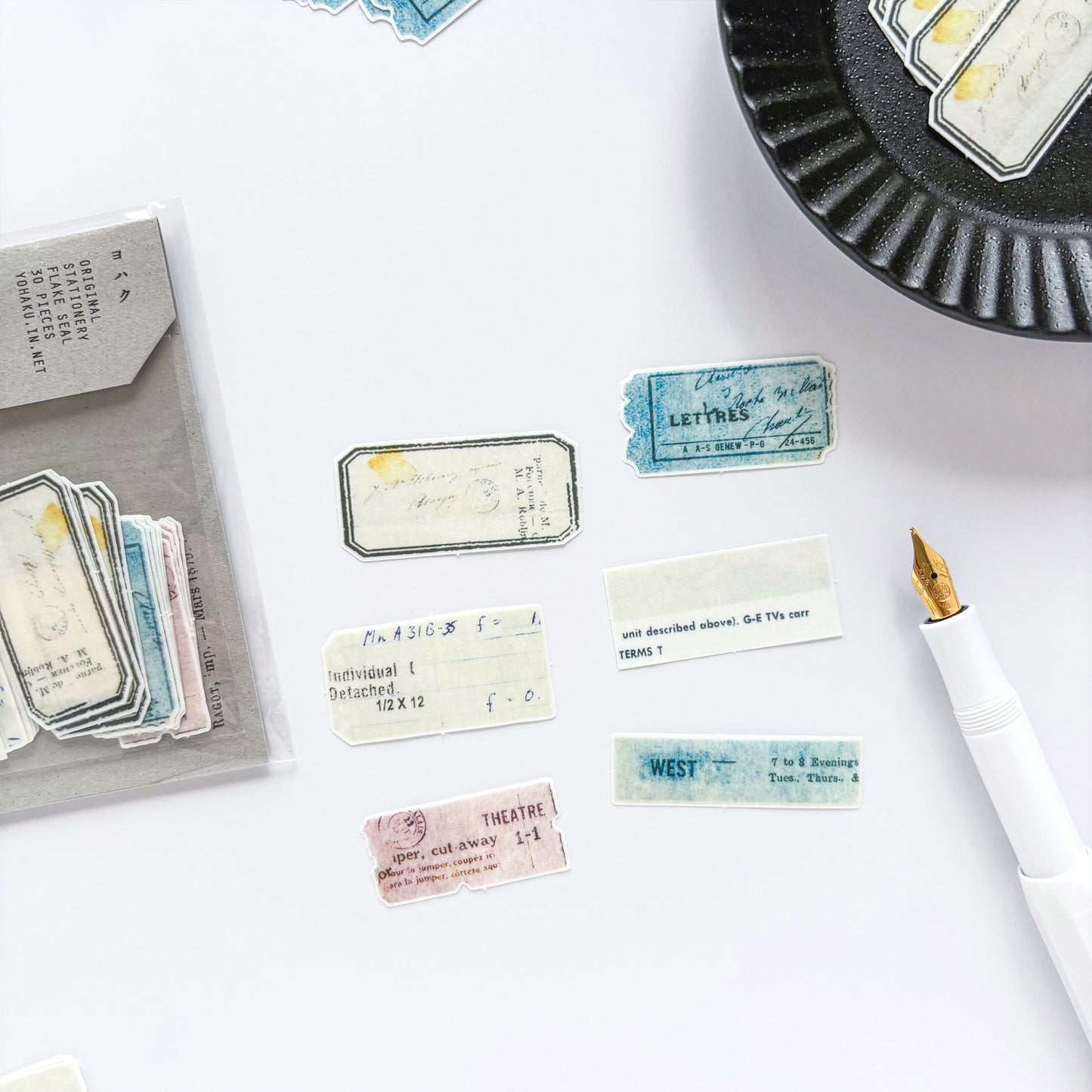 Yohaku / Flake Stickers - Collage