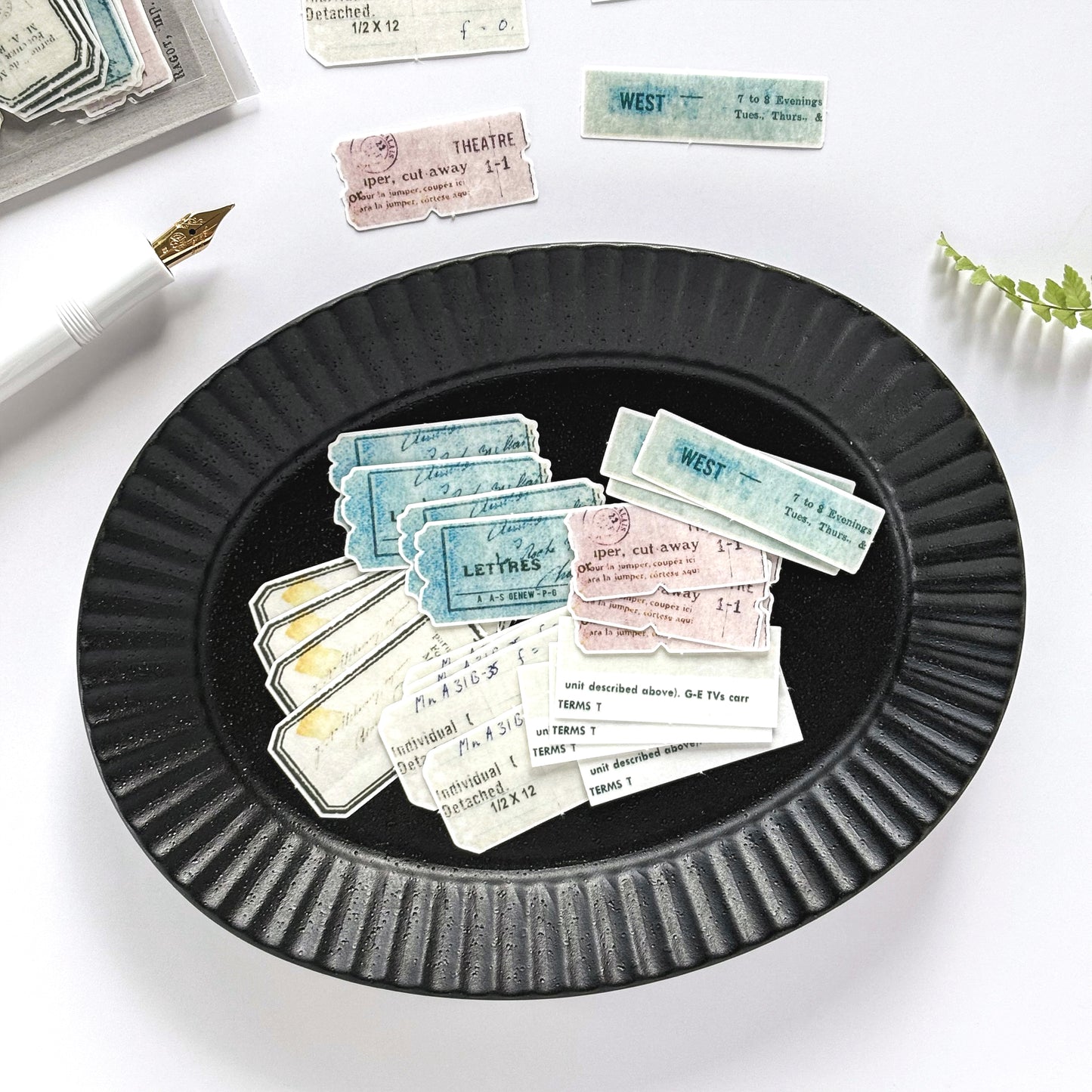 Yohaku / Flake Stickers - Collage