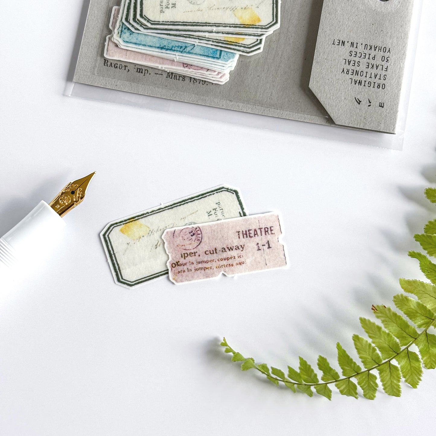 Yohaku / Flake Stickers - Collage