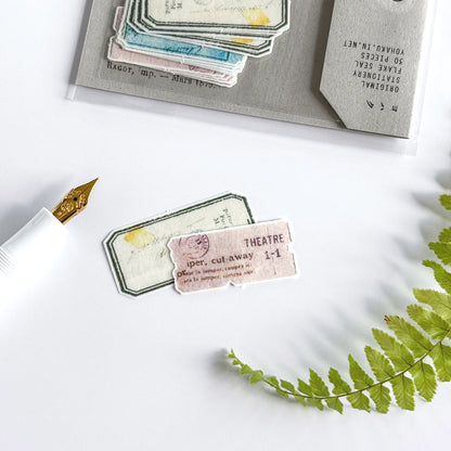 Yohaku / Flake Stickers - Collage