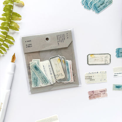 Yohaku / Flake Stickers - Collage