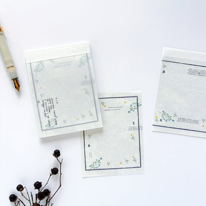 Yohaku / Memo Pad - Botanical Encyclopedia