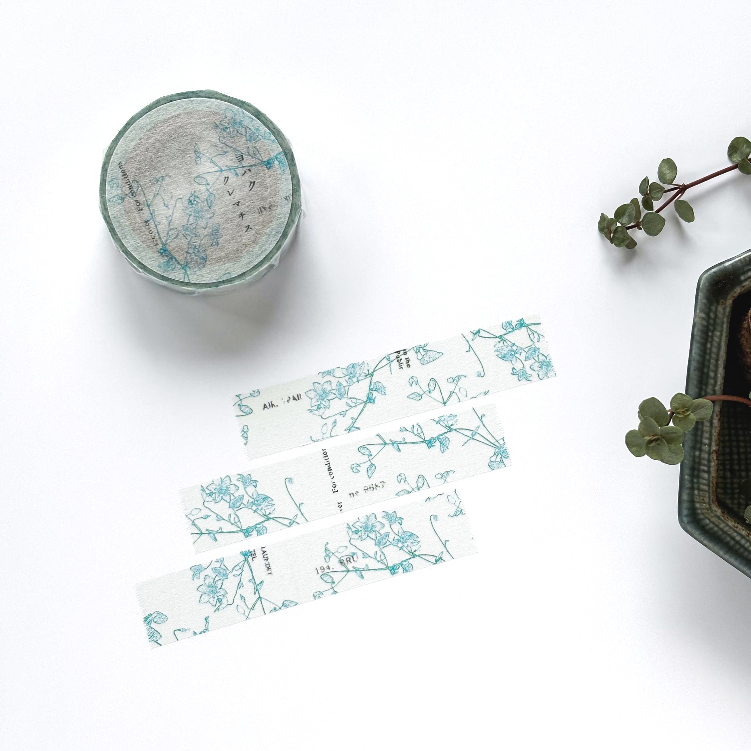 Yohaku / Washi Tape - Clematis