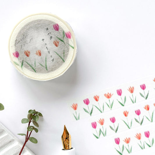Yohaku / Washi Tape - Tulip