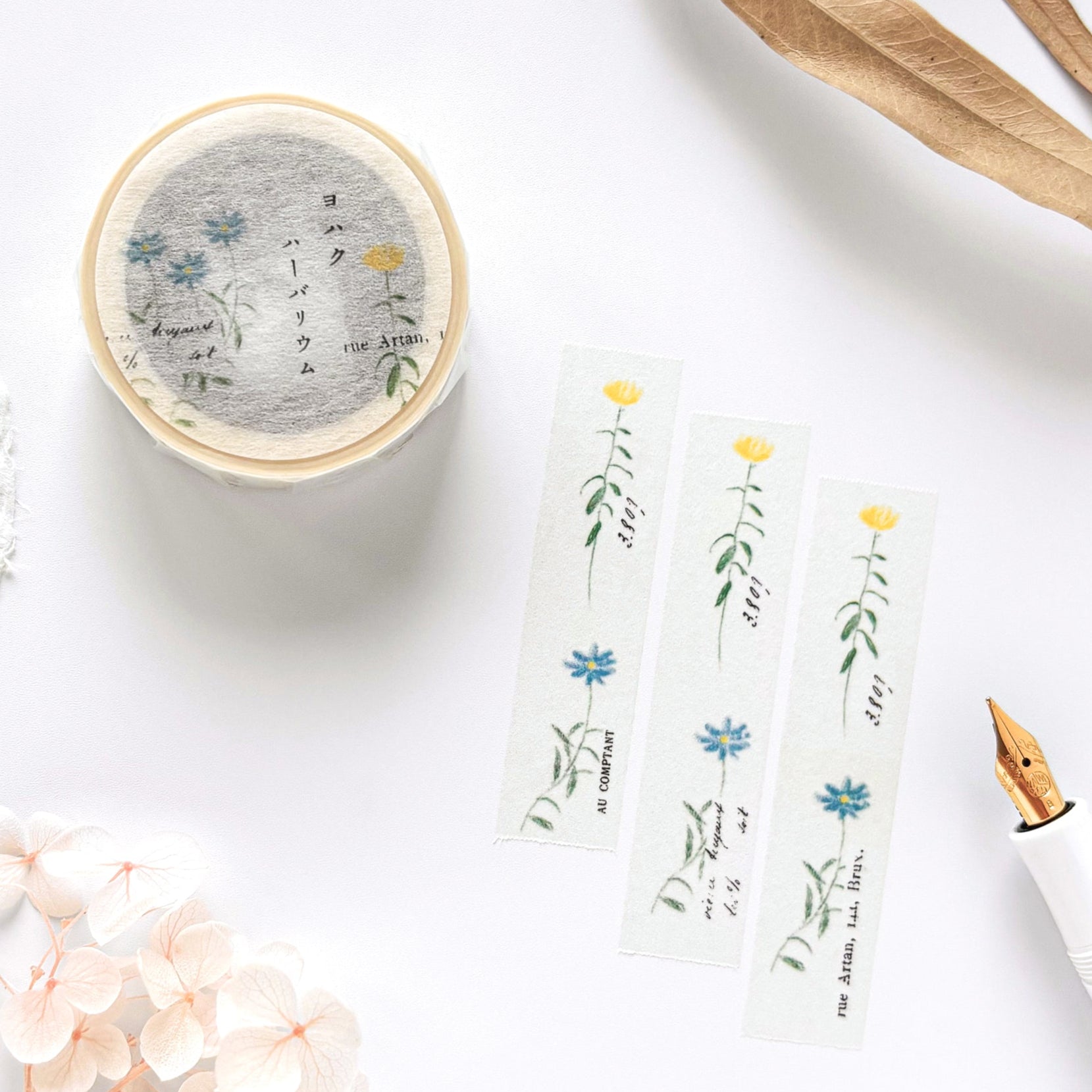 Yohaku / Washi Tape - Herbarium