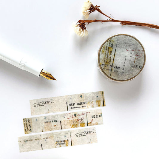 Yohaku / Washi Tape - Memory of Old Times