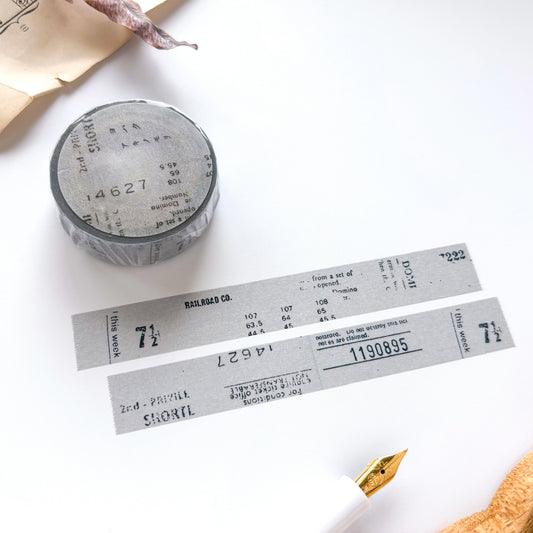 Yohaku / Washi Tape - Autumn Forest
