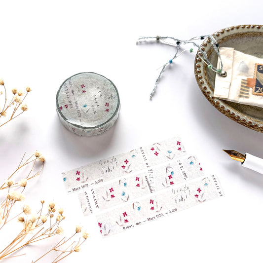 Yohaku / Washi Tape - Flower Garden