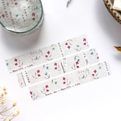 Yohaku / Washi Tape - Flower Garden