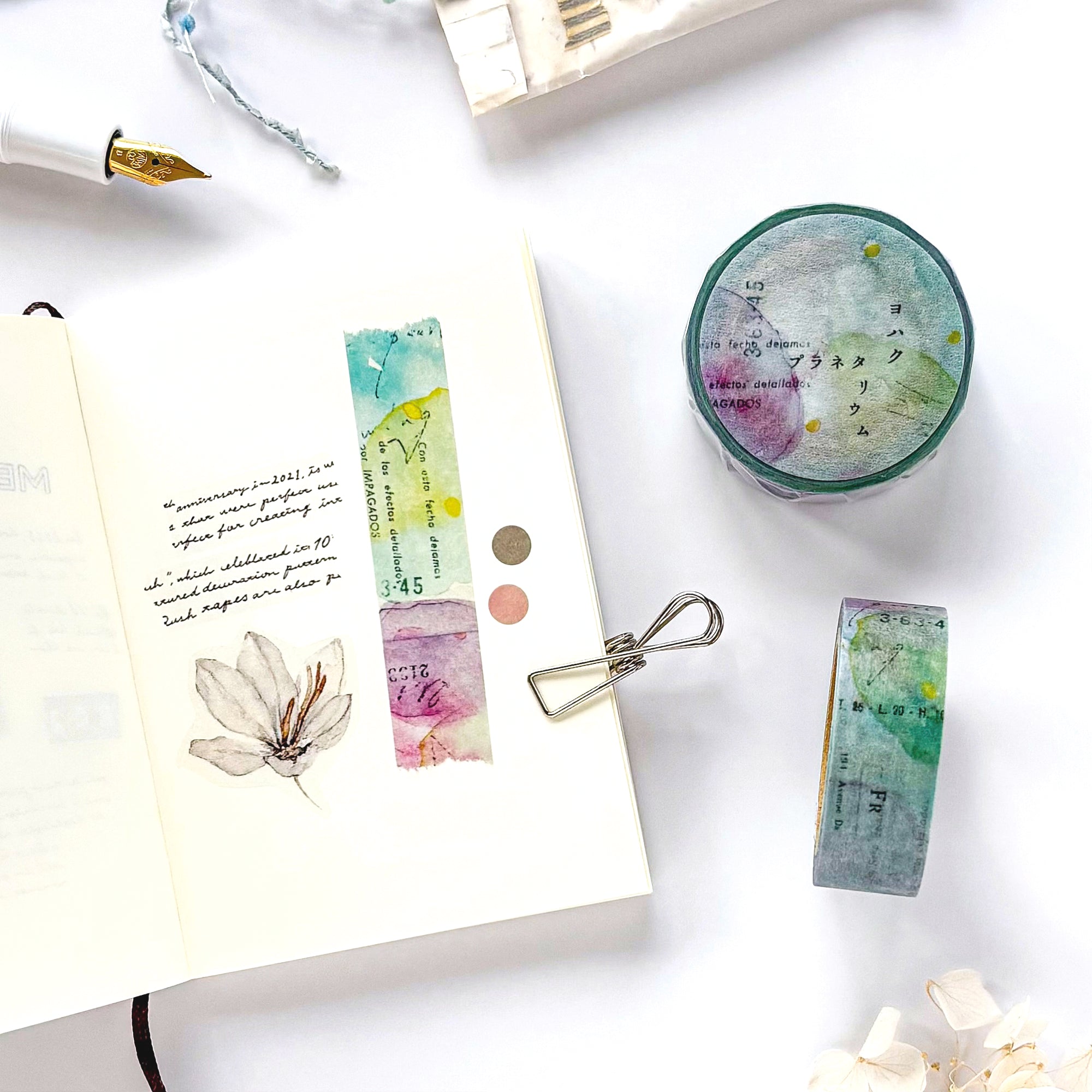 Yohaku / Washi Tape - Planetarium