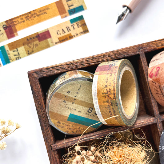 Yohaku / Washi Tape - Library