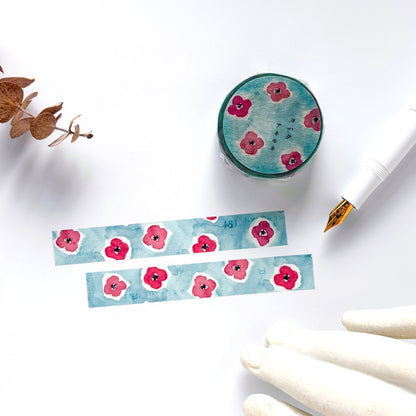 Yohaku / Washi Tape - Anemone