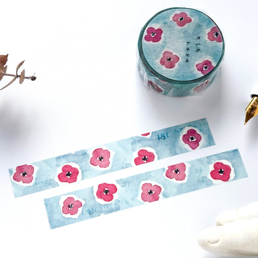 Yohaku / Washi Tape - Anemone
