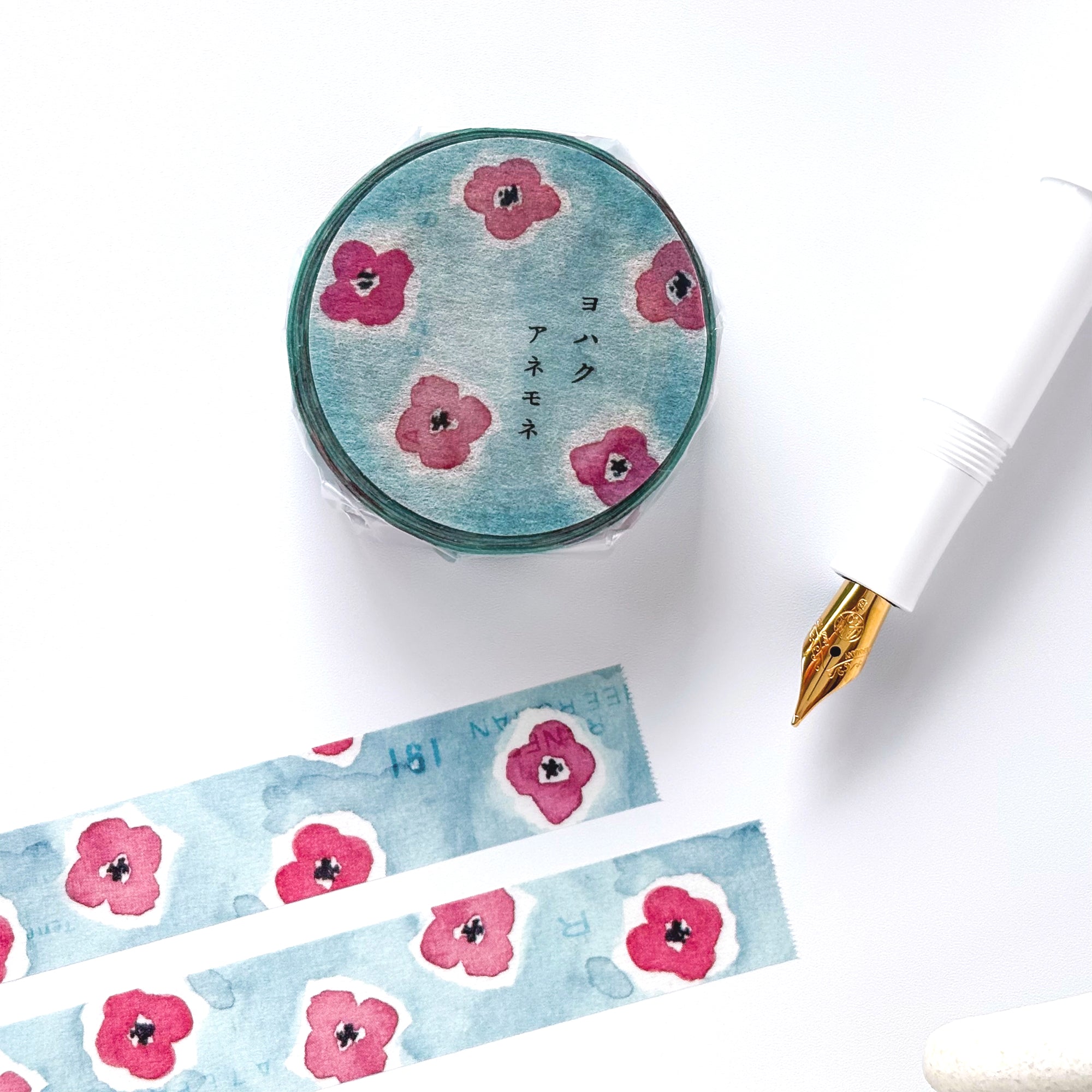 Yohaku / Washi Tape - Anemone