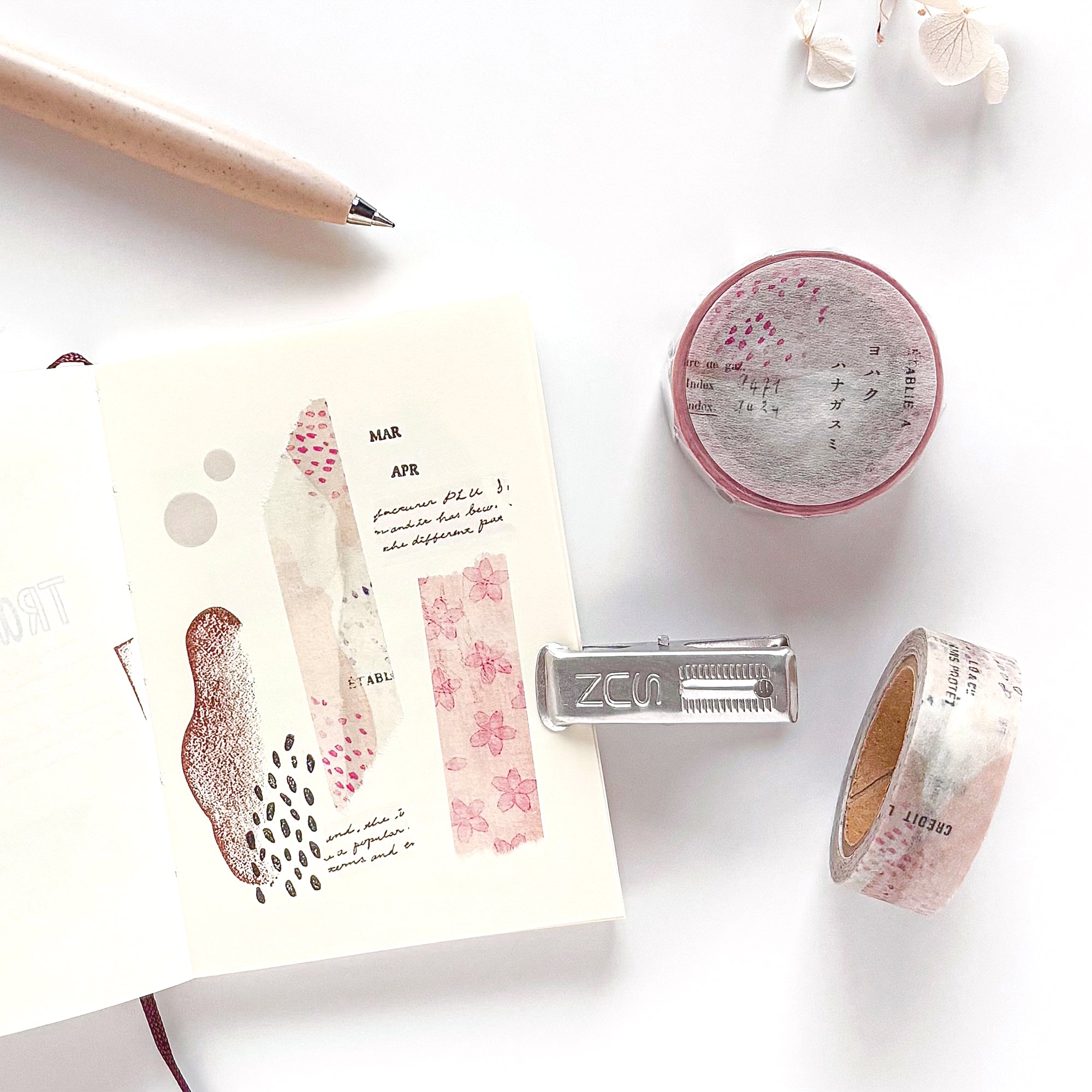 Yohaku / Washi Tape - Flower Haze