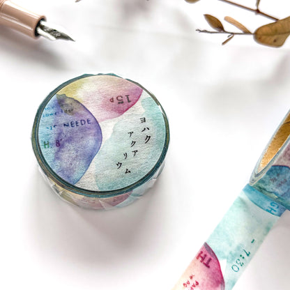Yohaku / Washi Tape - Aquarium