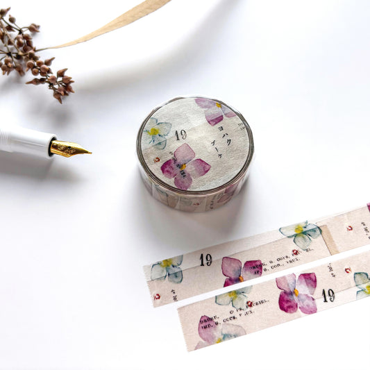 Yohaku / Washi Tape - Bouquet