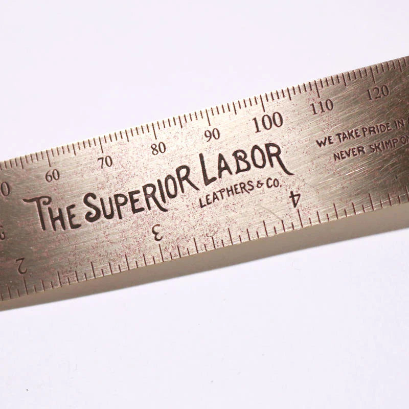 The Superior Labor Brass Ruler