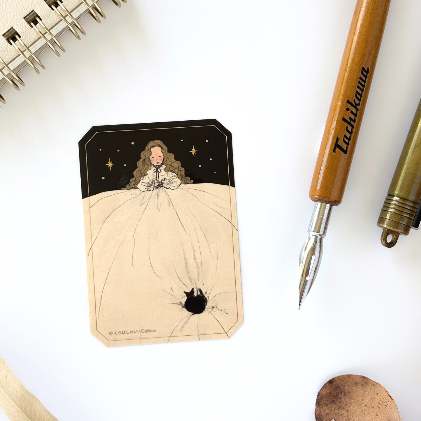 Rei Kurahashi / Foil-Stamped Vinyl Sticker - Prayer