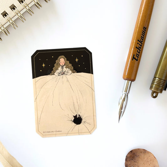 Rei Kurahashi / Foil-Stamped Vinyl Sticker - Prayer