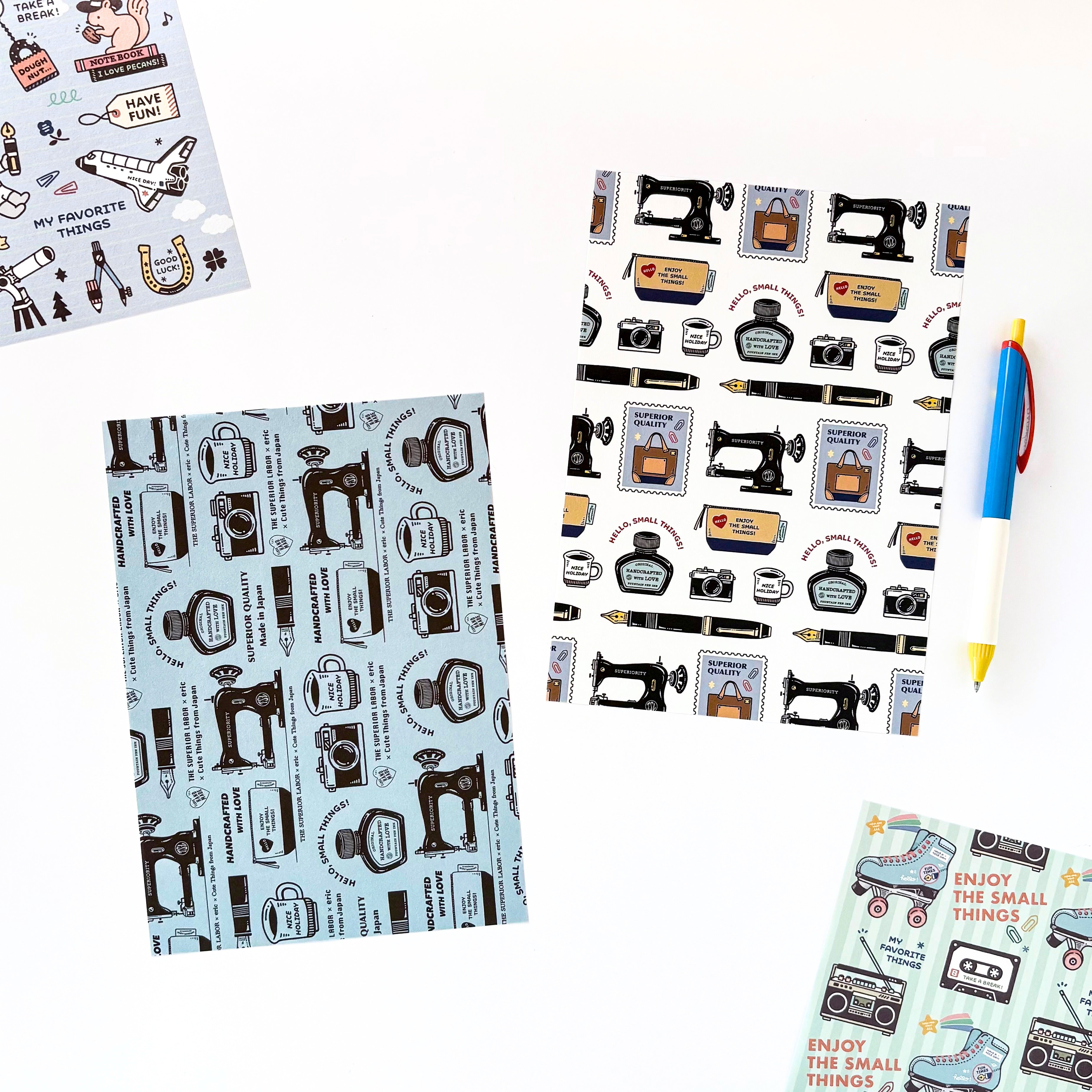 [Limited Edition] eric x CTFJ / A5 Paper Set - Memory of eric